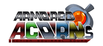 Armored ACORNs: Action Squirrel Squad - Clear Logo Image