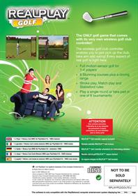 Realplay Golf - Box - Back Image