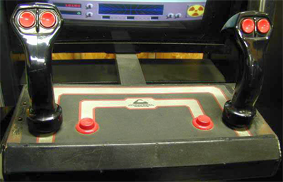 Danger Zone - Arcade - Control Panel Image