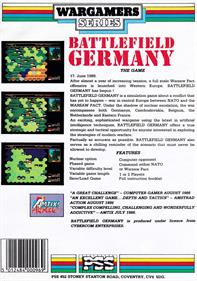 Battlefield Germany - Box - Back Image