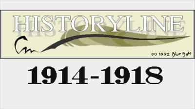 Historyline 1914-1918 - Screenshot - Game Title Image