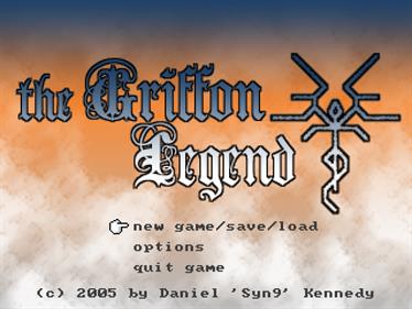 The Griffon Legend - Screenshot - Game Title Image