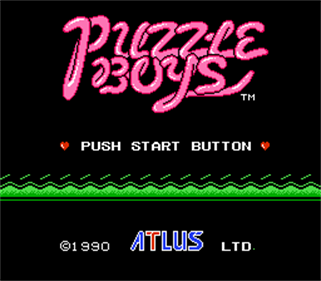 Puzzle Boys - Screenshot - Game Title Image