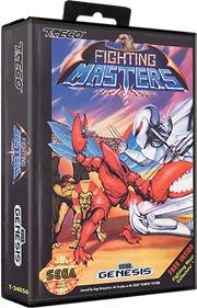 Fighting Masters - Box - 3D Image