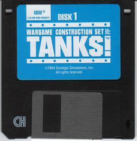 Wargame Construction Set II: Tanks! - Disc Image