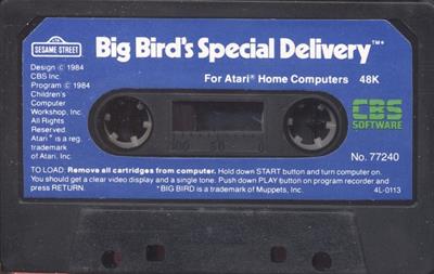 Big Bird's Special Delivery - Cart - Front Image