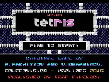 Kralizec Tetris - Screenshot - Game Title Image