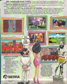 Leisure Suit Larry 5: Passionate Patti Does a Little Undercover Work - Box - Back Image
