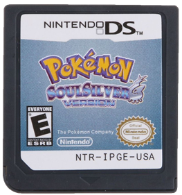 Pokémon SoulSilver Version - Cart - Front Image