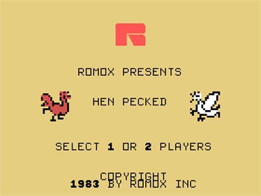 Hen Pecked - Screenshot - Game Title Image