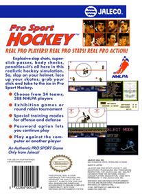 Pro Sport Hockey - Box - Back Image