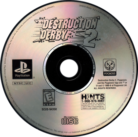 Destruction Derby 2 - Disc Image