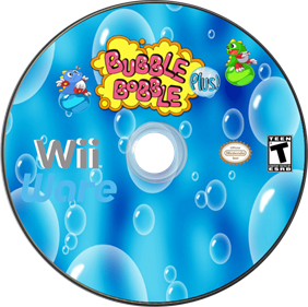 Bubble Bobble Plus! - Fanart - Disc Image