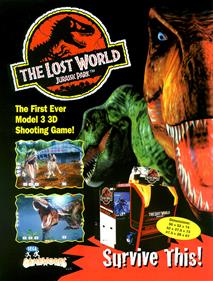 The Lost World: Jurassic Park - Advertisement Flyer - Front