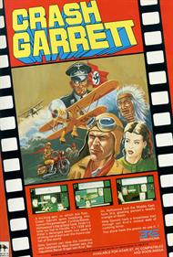 Crash Garrett - Advertisement Flyer - Front Image