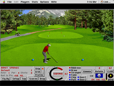 Links Pro Macintosh - Screenshot - Gameplay Image
