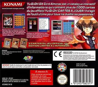 Yu-Gi-Oh! Duel Monsters GX Card Almanac - Box - Back Image