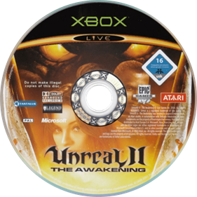 Unreal II: The Awakening - Disc Image