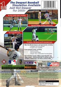 All-Star Baseball 2004 - Box - Back Image