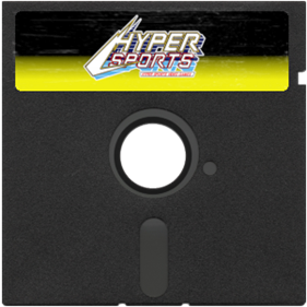 Hyper Sports - Fanart - Disc Image