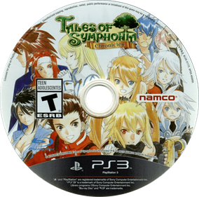 Tales of Symphonia Chronicles - Disc Image