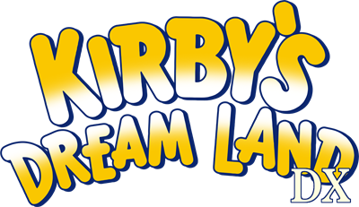 Kirby's Dream Land DX - Clear Logo Image