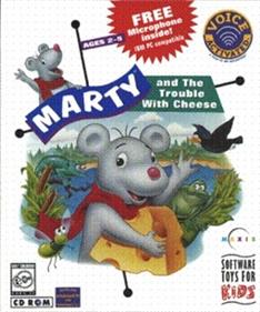 Marty and the Trouble with Cheese - Box - Front Image