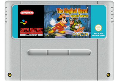 The Magical Quest Starring Mickey Mouse - Fanart - Cart - Front Image