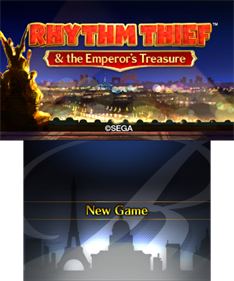 Rhythm Thief & the Emperor's Treasure - Screenshot - Game Title Image