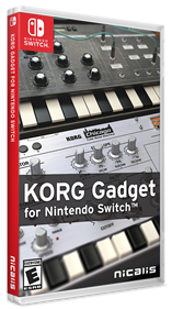 KORG Gadget for Nintendo Switch - Box - 3D Image