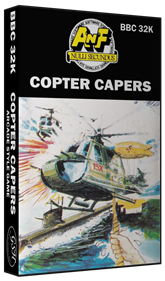 Copter Capers - Box - 3D Image