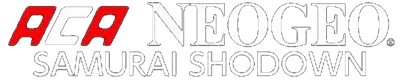 ACA NEOGEO SAMURAI SHODOWN - Clear Logo Image