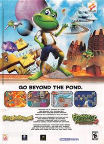 Frogger's Adventures 2: The Lost Wand - Advertisement Flyer - Front Image