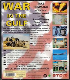 War in the Gulf - Box - Back Image
