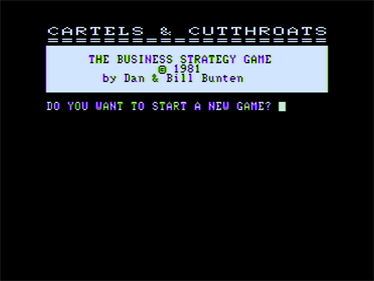 Cartel$ & Cutthroat$ - Screenshot - Game Title Image
