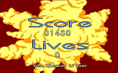 Space Ace II: Borf's Revenge - Screenshot - Game Over Image