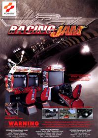 Racing Jam DX - Advertisement Flyer - Front Image