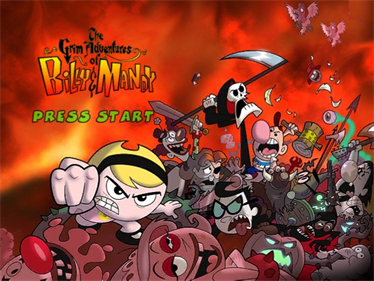The Grim Adventures of Billy & Mandy - Screenshot - Game Title