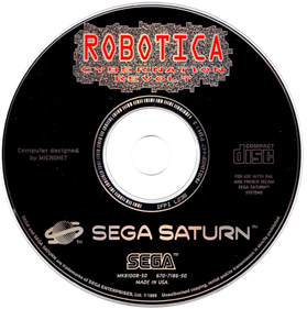 Robotica - Disc Image