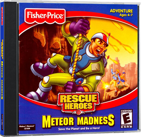 Rescue Heroes: Meteor Madness - Box - 3D Image