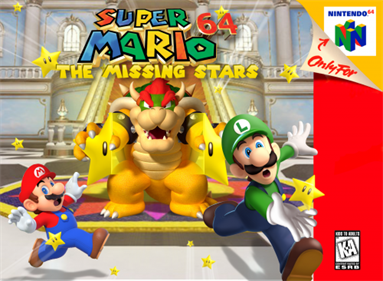 Super Mario 64: The Missing Stars - Fanart - Box - Front Image