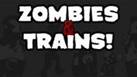 Zombies & Trains! - Box - Front Image