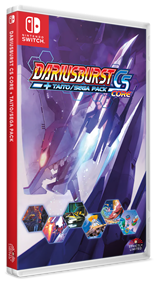 DARIUSBURST CS CORE + TAITO/SEGA Pack - Box - 3D Image