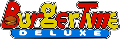 BurgerTime Deluxe - Clear Logo Image