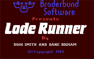 Lode Runner: Conrad's Levels - Screenshot - Game Title Image
