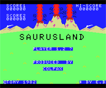 Saurusland - Screenshot - Game Title Image