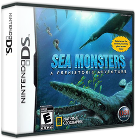 Sea Monsters: A Prehistoric Adventure - Box - 3D Image