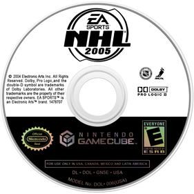 NHL 2005 - Disc Image