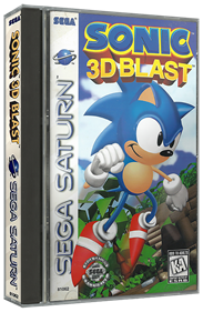 Sonic 3D Blast - Box - 3D Image