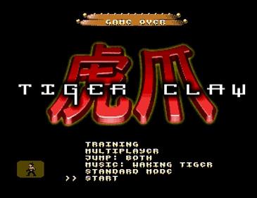 Tiger Claw - Screenshot - Game Title Image